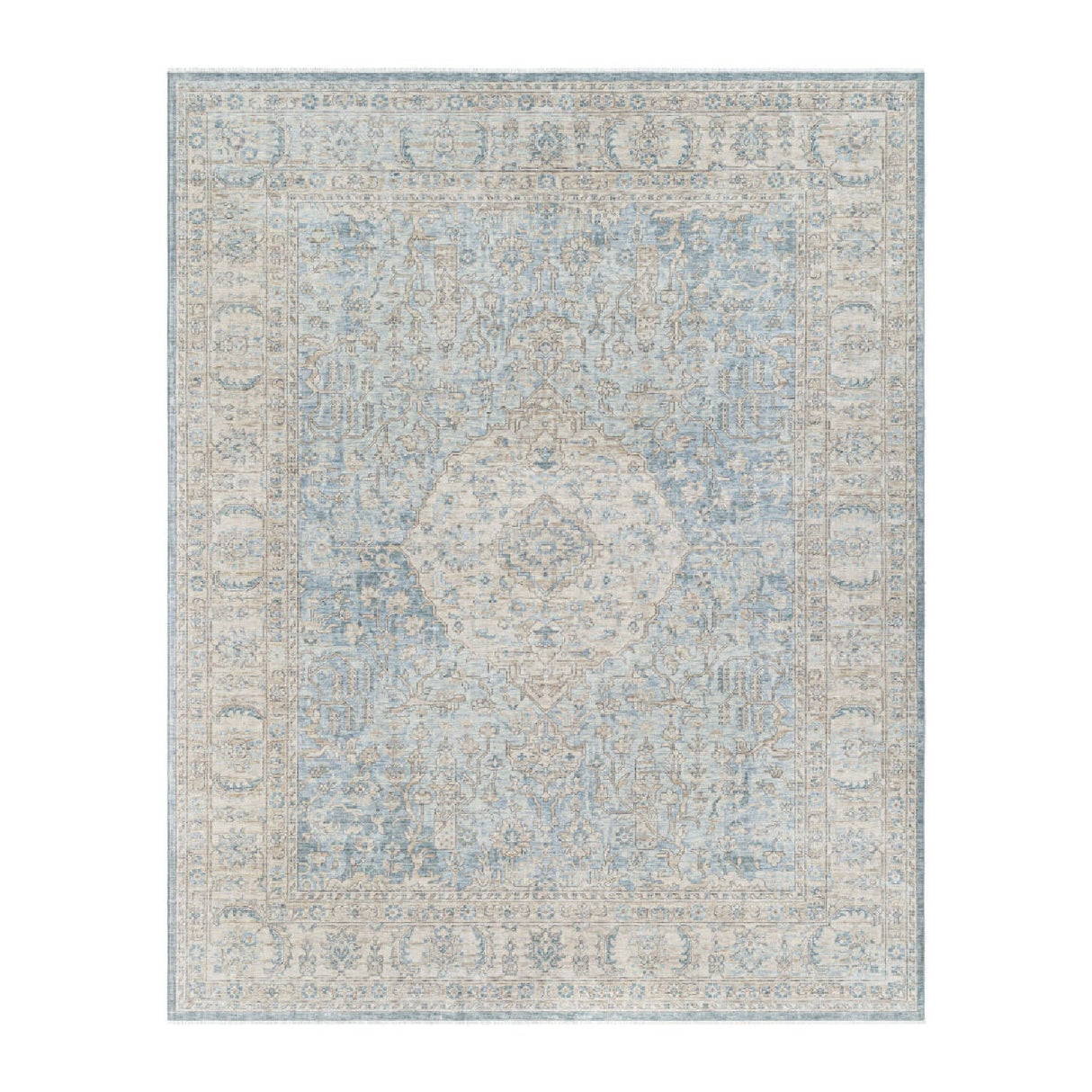 Modern furniture - Wool Floral Print Carpet - www.oroa.com