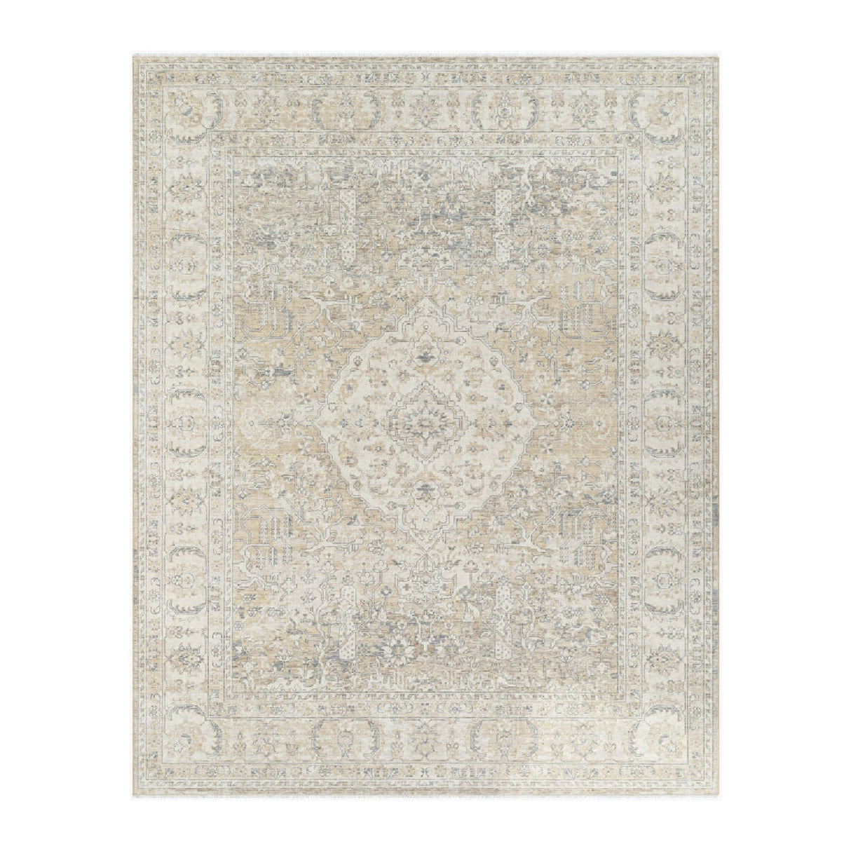 Modern furniture - Wool Floral Print Carpet - www.oroa.com