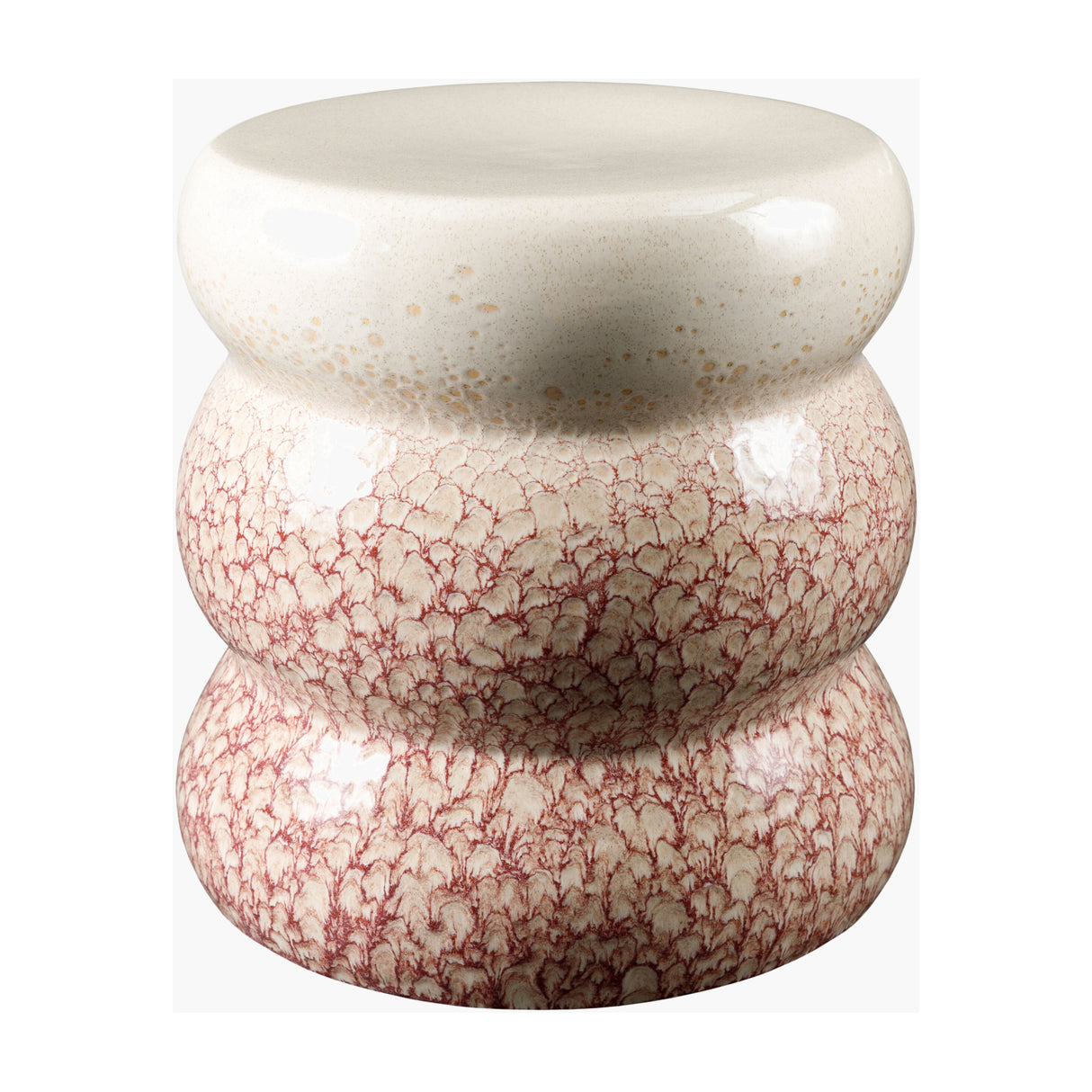 Modern European furniture - Crackle Glazed Ceramic Garden Stool - www.oroa.com