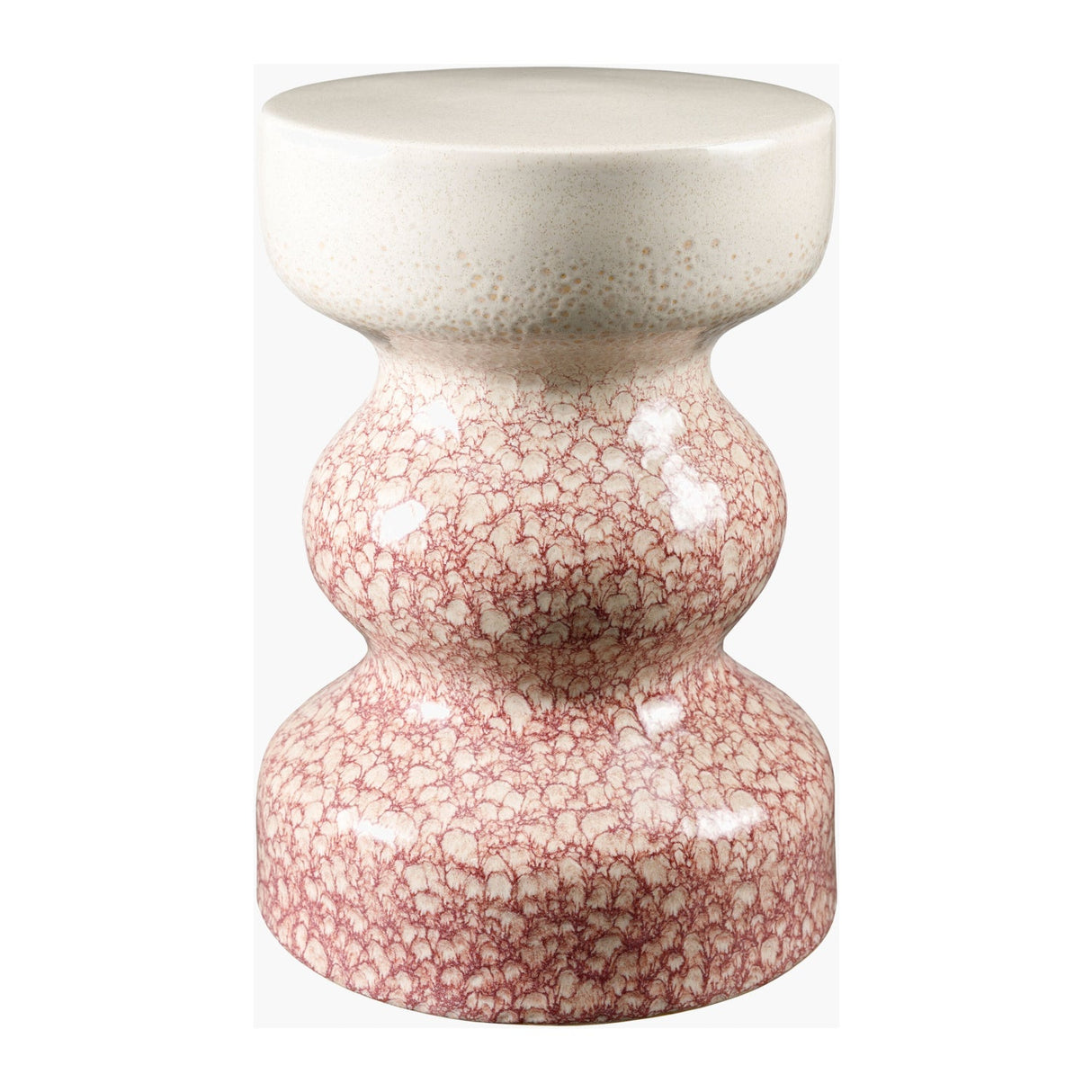 Modern European furniture - Crackled Ceramic Garden Stool - www.oroa.com