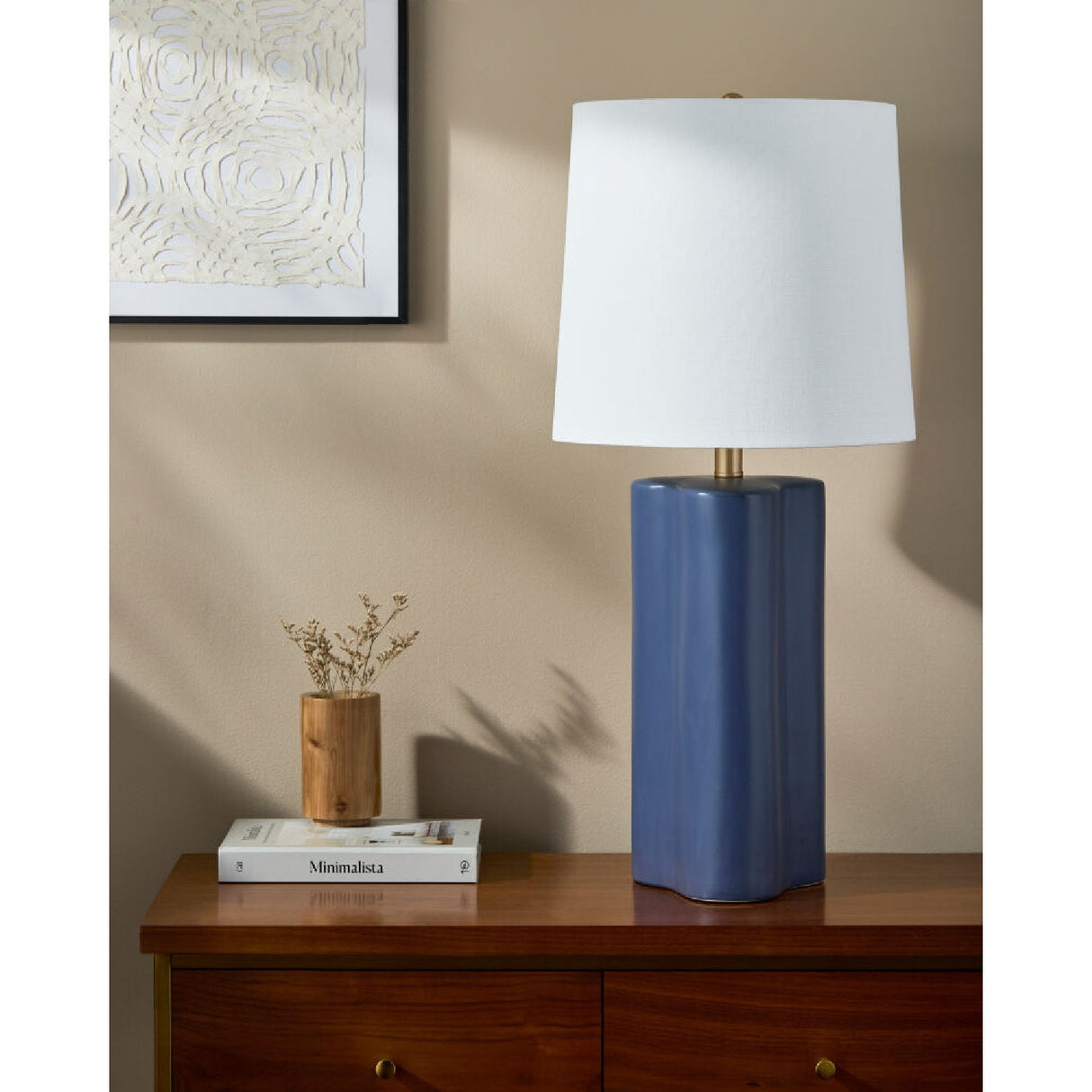 Modern European furniture - High-Gloss Ceramic Table Lamp - www.oroa.com