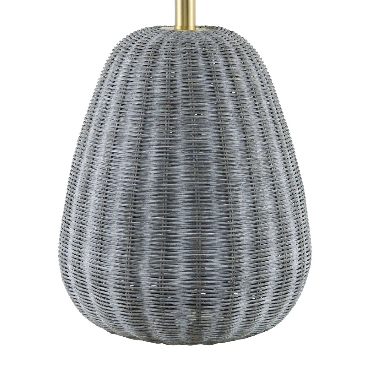 Modern European furniture - Hand-painted Rattan Linen Table Lamp - www.oroa.com
