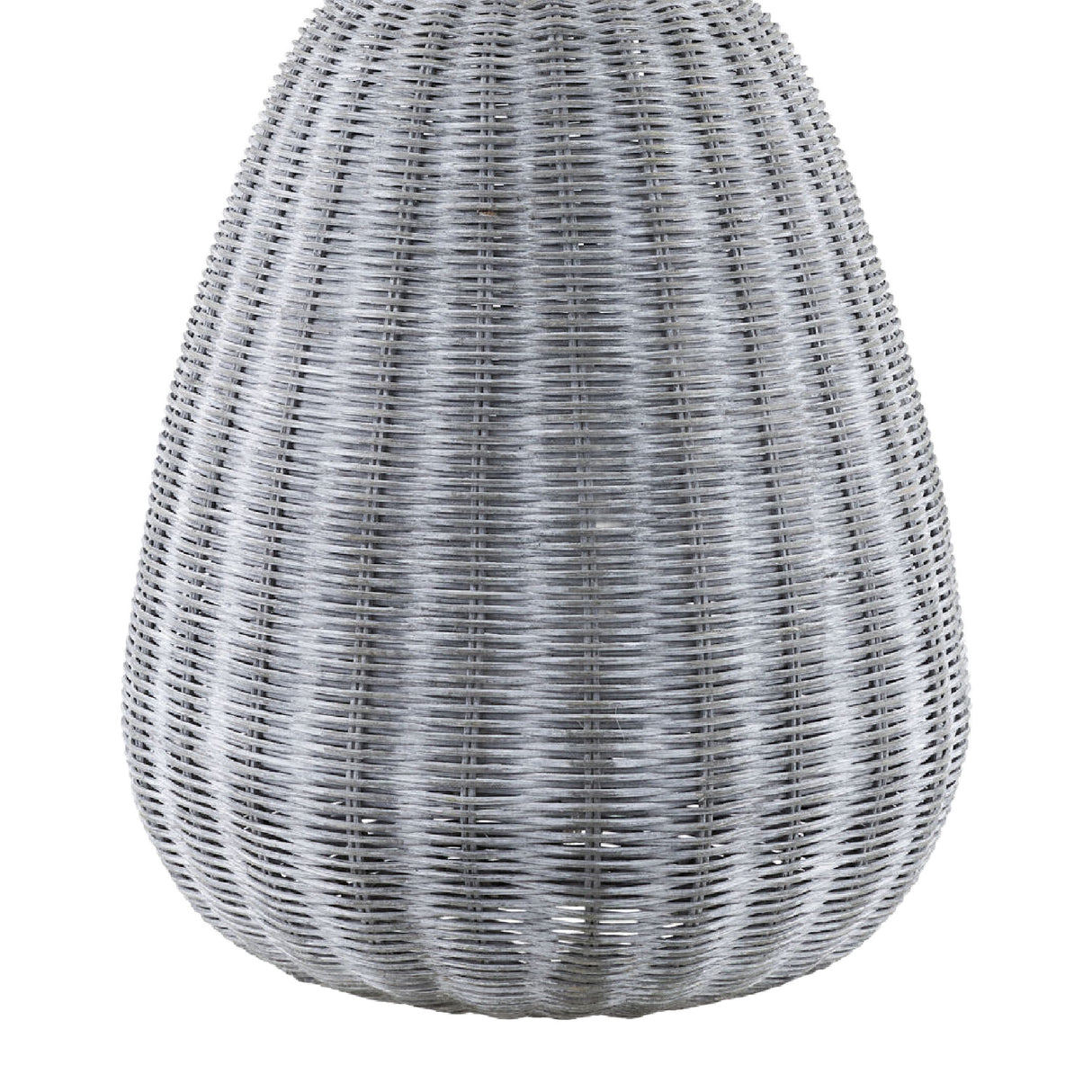 Hand-painted Rattan Linen Table Lamp | Oroa.com