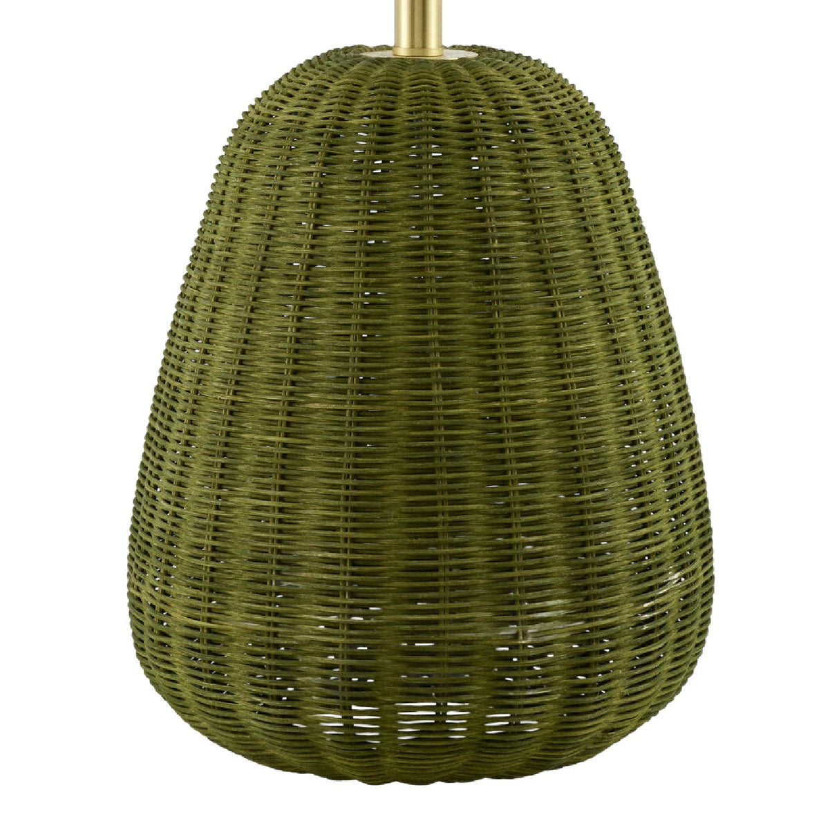 Modern European furniture - Hand-painted Rattan Linen Table Lamp - www.oroa.com