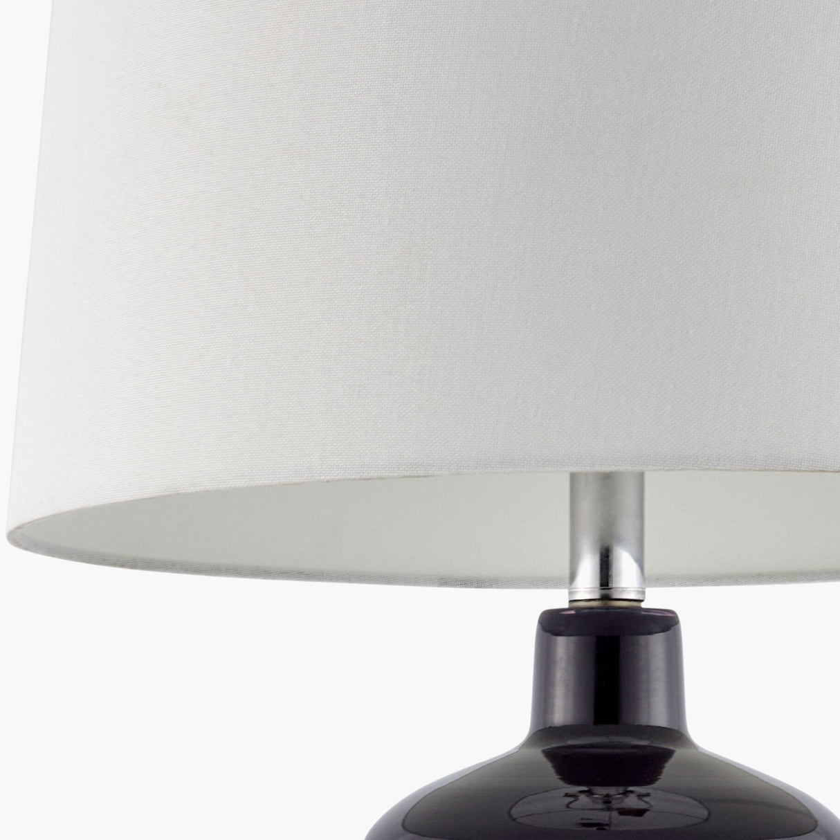 Modern European furniture - Dark Blue Glass Table Lamp - www.oroa.com