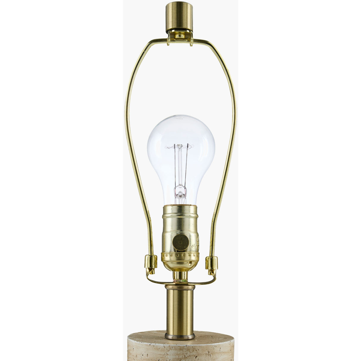 Modern European furniture - Beige Cement Linen Table Lamp - www.oroa.com
