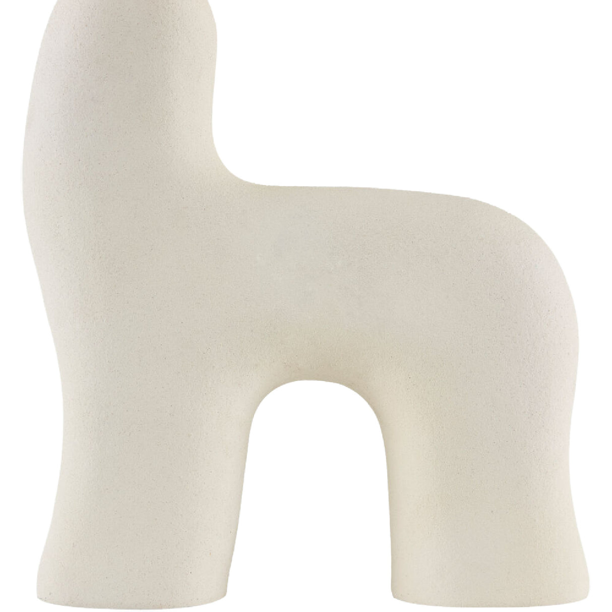 Modern European furniture - White Glass Sculptural Table Lamp - www.oroa.com