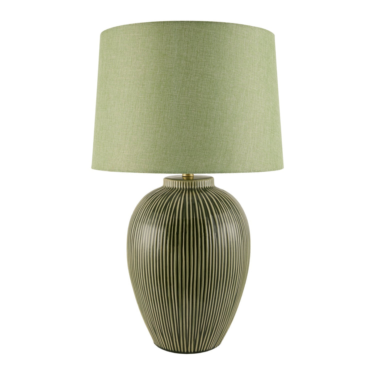 Modern European furniture - Striped Ceramic Accent Table Lamp - www.oroa.com