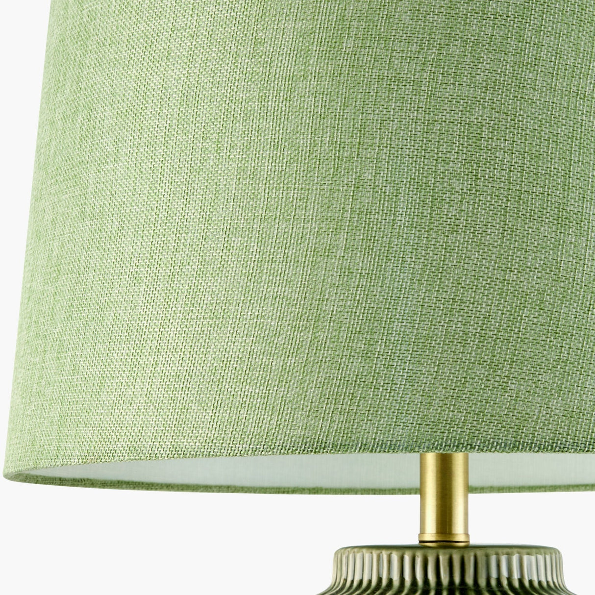 Modern European furniture - Striped Ceramic Accent Table Lamp - www.oroa.com