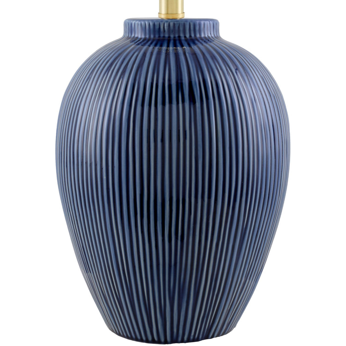 Modern European furniture - Striped Ceramic Accent Table Lamp - www.oroa.com
