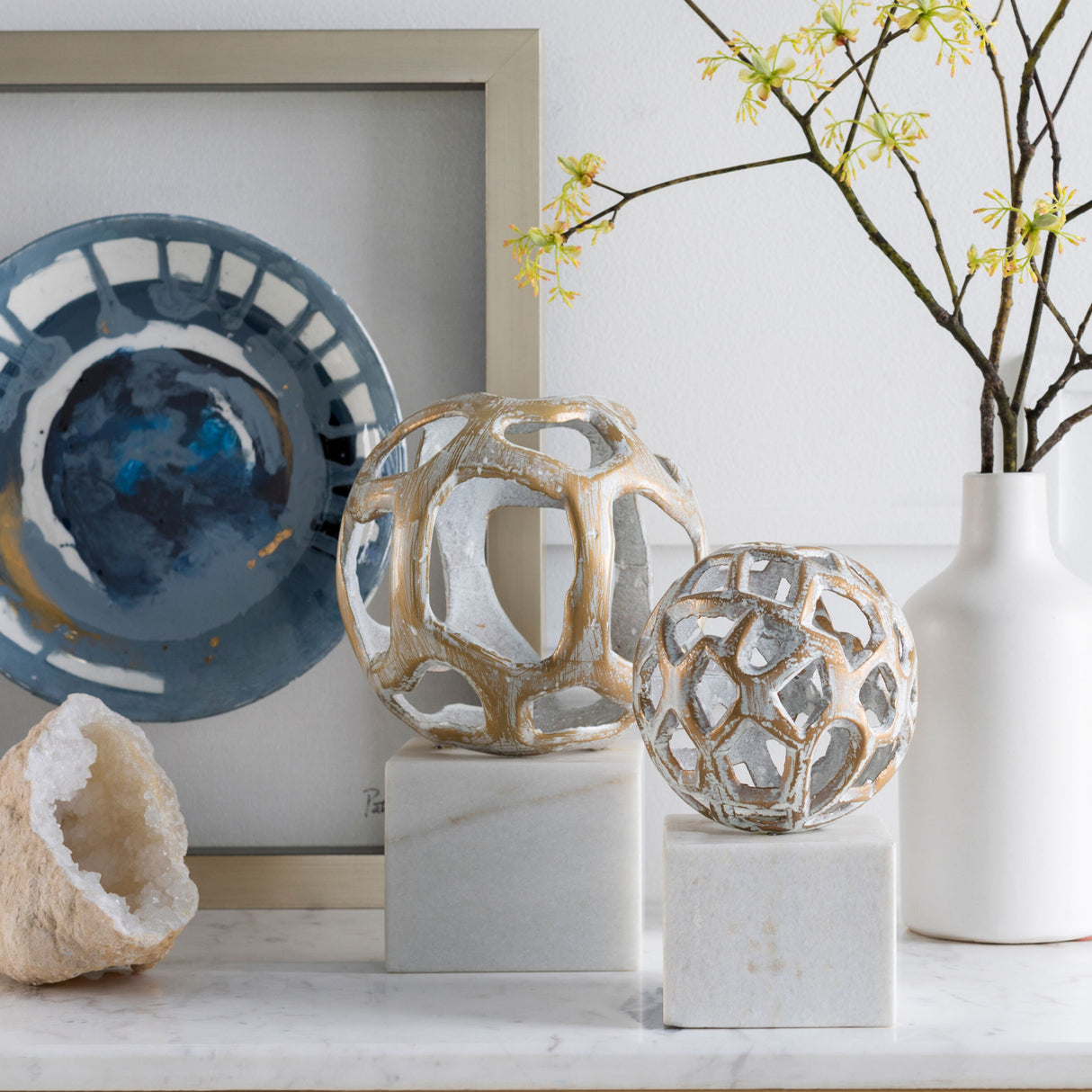 Modern European furniture - Natural Iron Decorative Sculpture - www.oroa.com