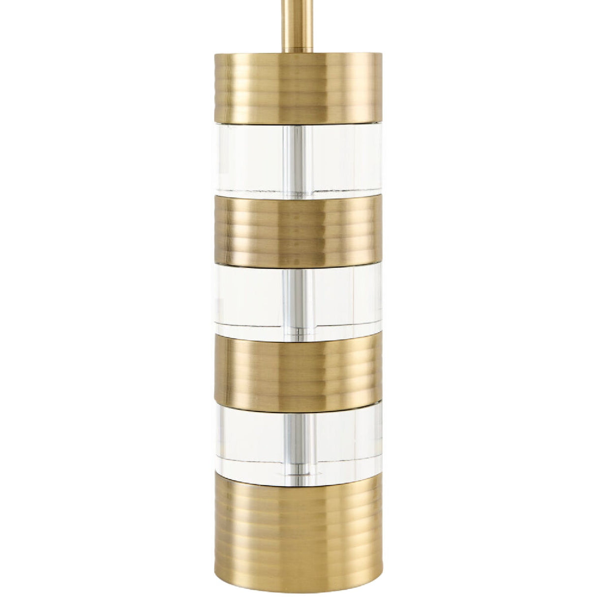 Modern European furniture - Translucent Crystal Accent Table Lamps (2) - www.oroa.com