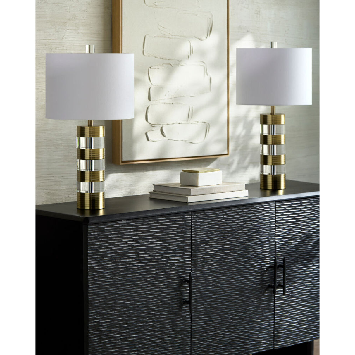 Translucent Crystal Accent Table Lamps (2) | Oroa.com