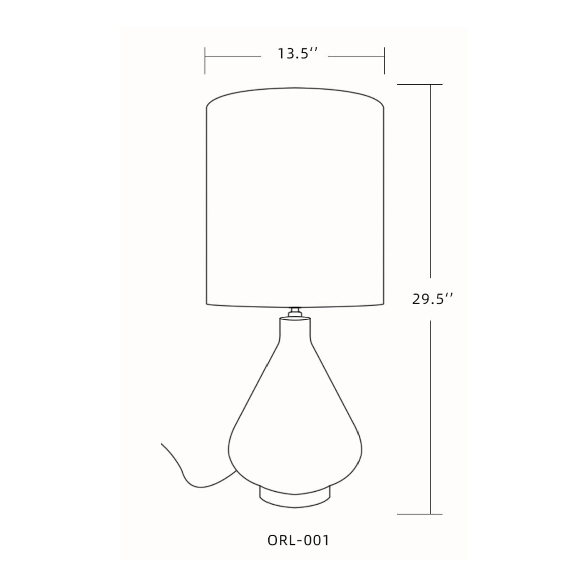 Modern European furniture - Blue Swirl Ceramic Table Lamp - www.oroa.com | Oroa.com