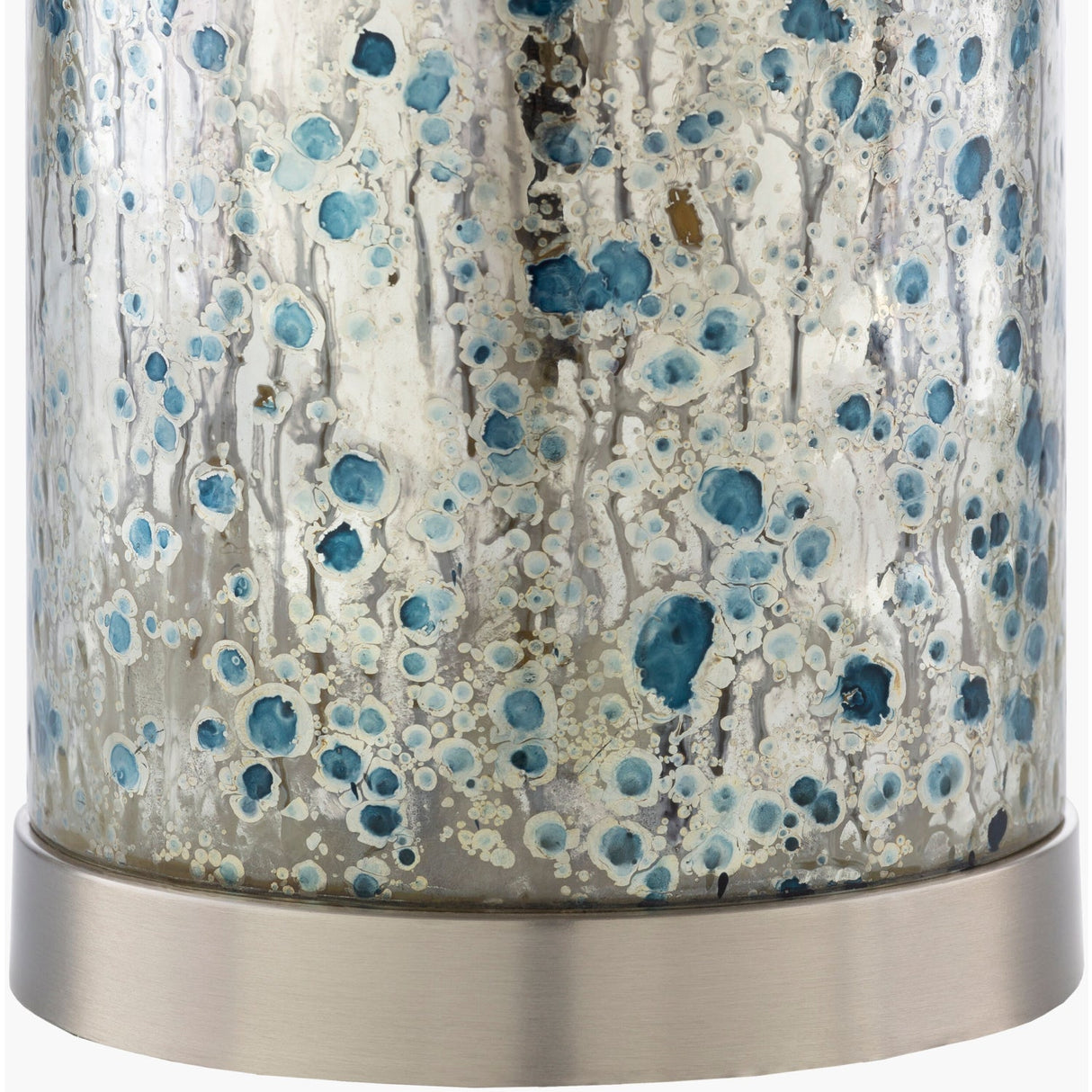 Modern European furniture - Antiqued Metallic Accent Table Lamp - www.oroa.com