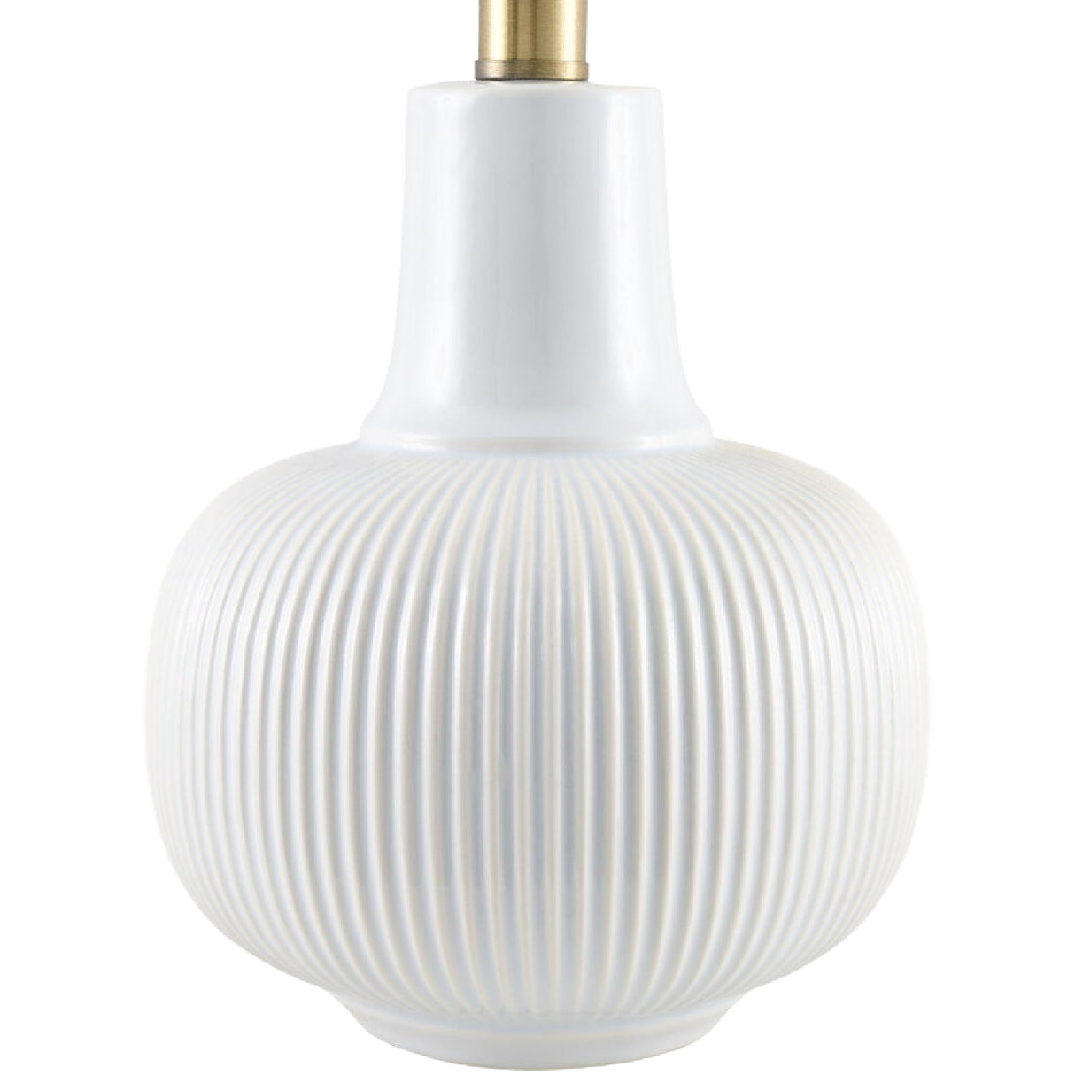 Modern European furniture - Reeded Ceramic Accent Table Lamp - www.oroa.com