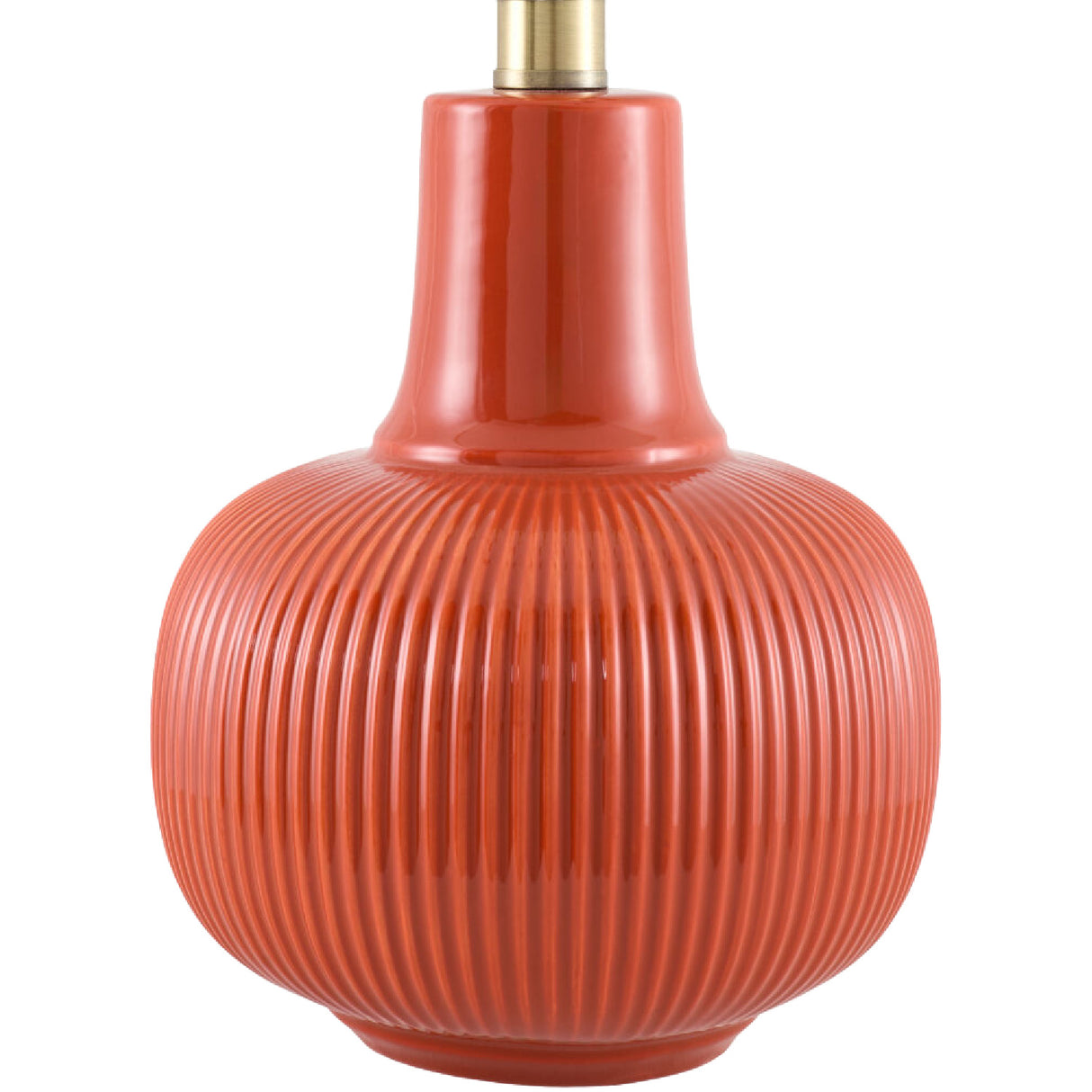 Modern European furniture - Reeded Ceramic Accent Table Lamp - www.oroa.com