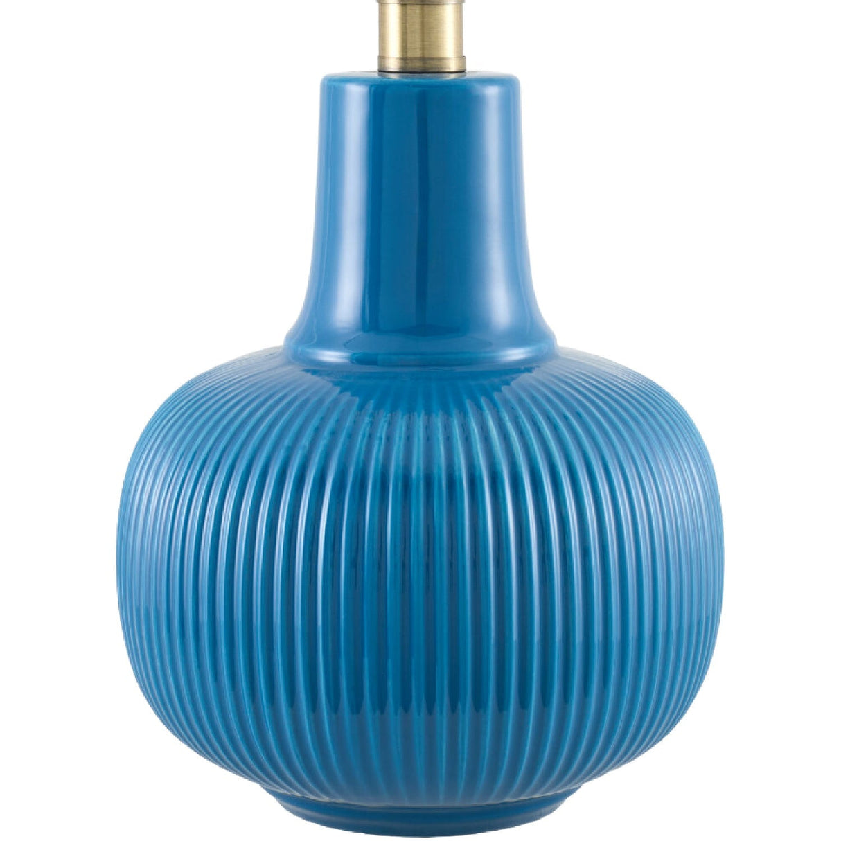 Modern European furniture - Reeded Ceramic Accent Table Lamp - www.oroa.com