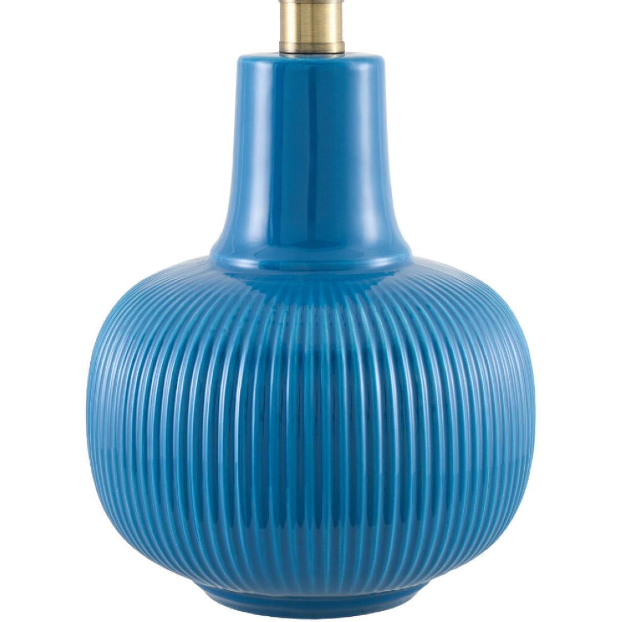 Modern European furniture - Reeded Ceramic Accent Table Lamp - www.oroa.com | Oroa.com