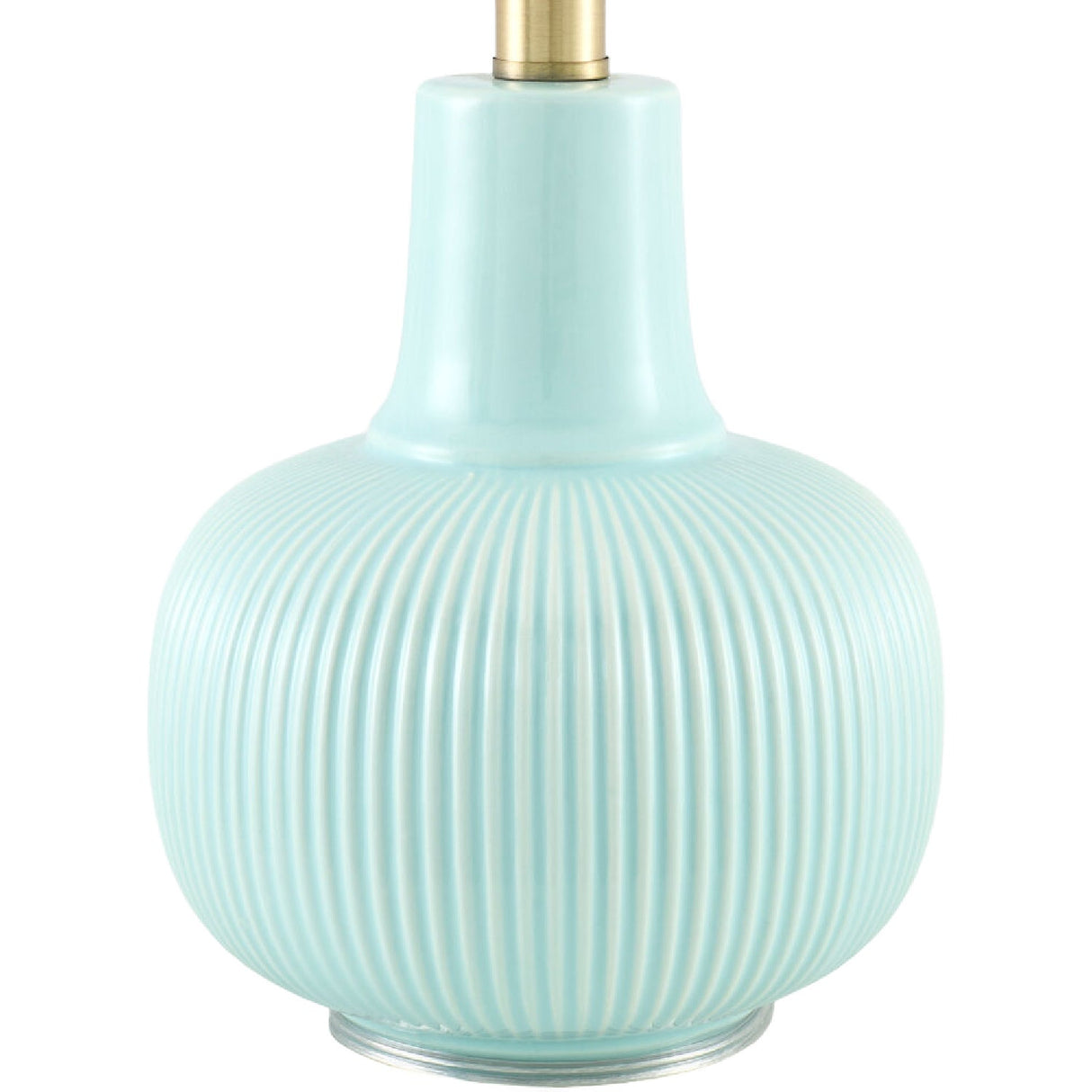 Modern European furniture - Reeded Ceramic Accent Table Lamp - www.oroa.com
