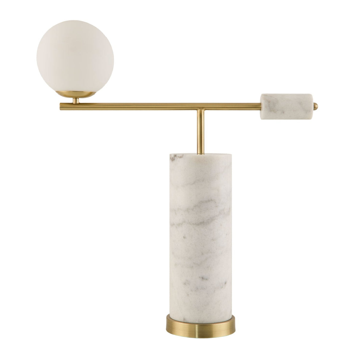 Modern European furniture - Modern Marble Accent Table Lamp - www.oroa.com