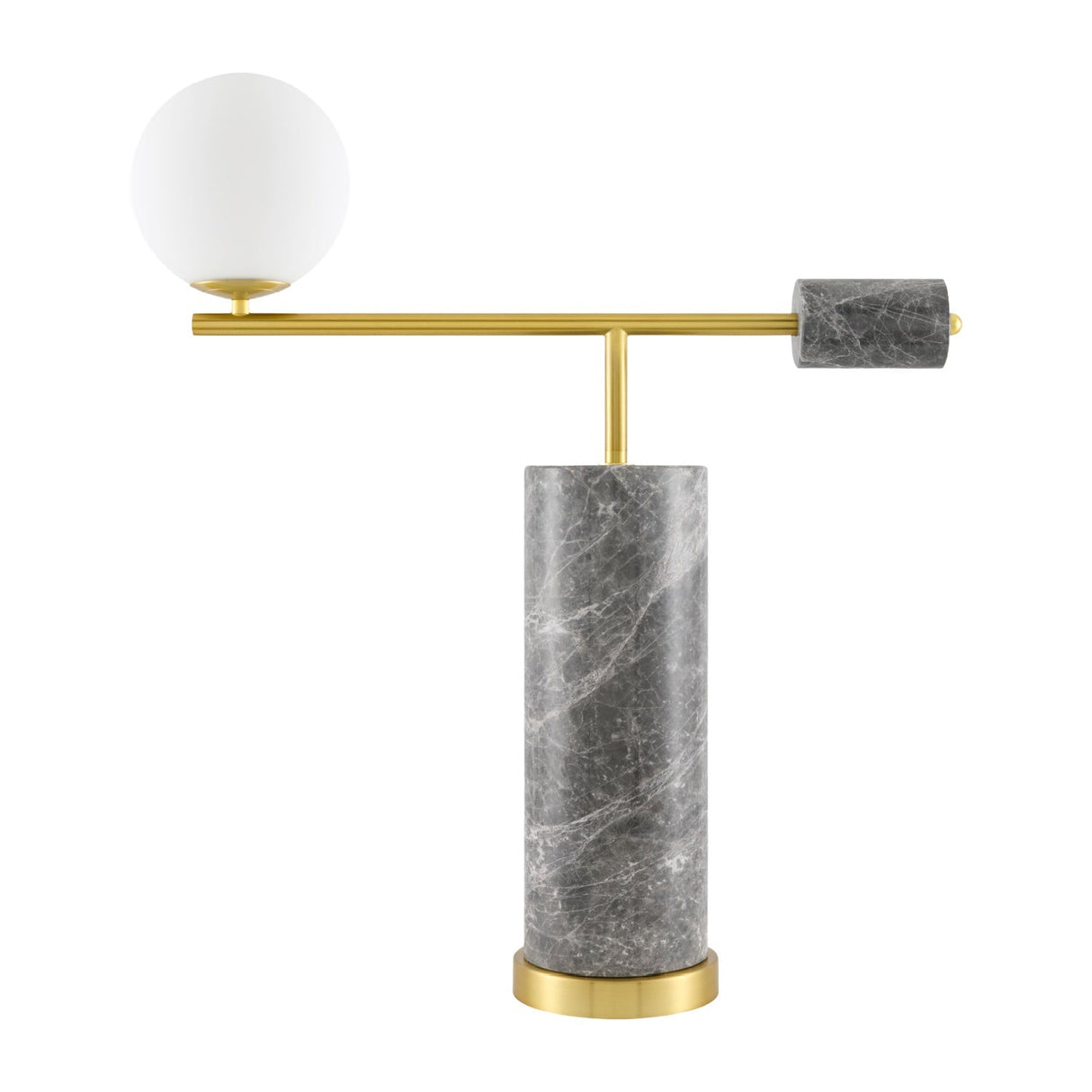 Modern European furniture - Modern Marble Accent Table Lamp - www.oroa.com