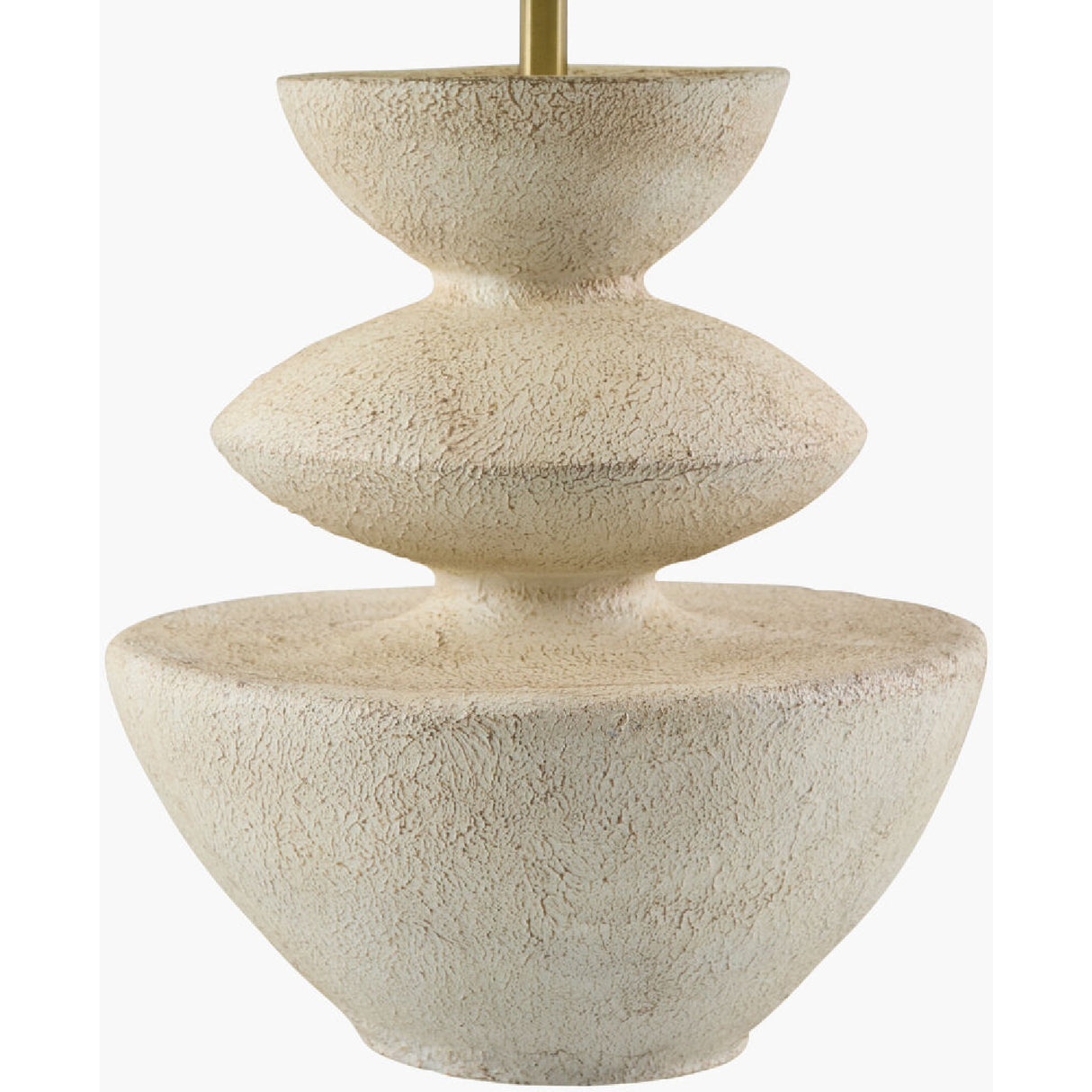 White Tiered Accent Table Lamp | Oroa.com