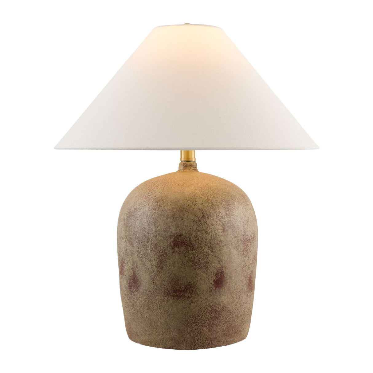 Modern European furniture - White Linen Empire Table Lamp - www.oroa.com