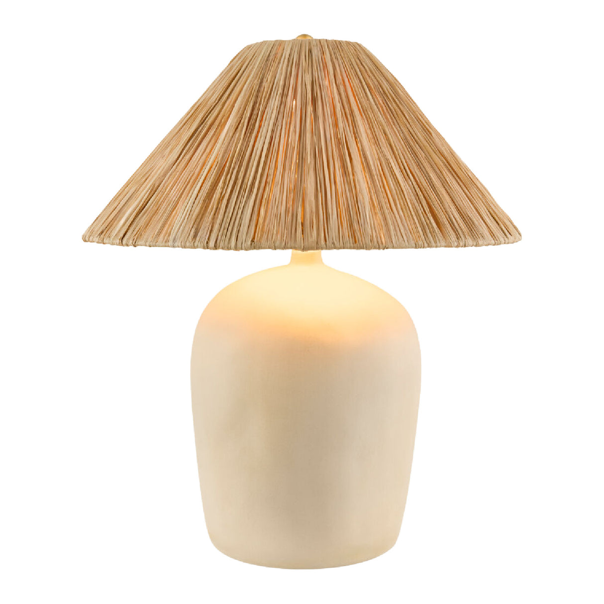Modern European furniture - Seagrass Fibers Accent Table Lamp - www.oroa.com