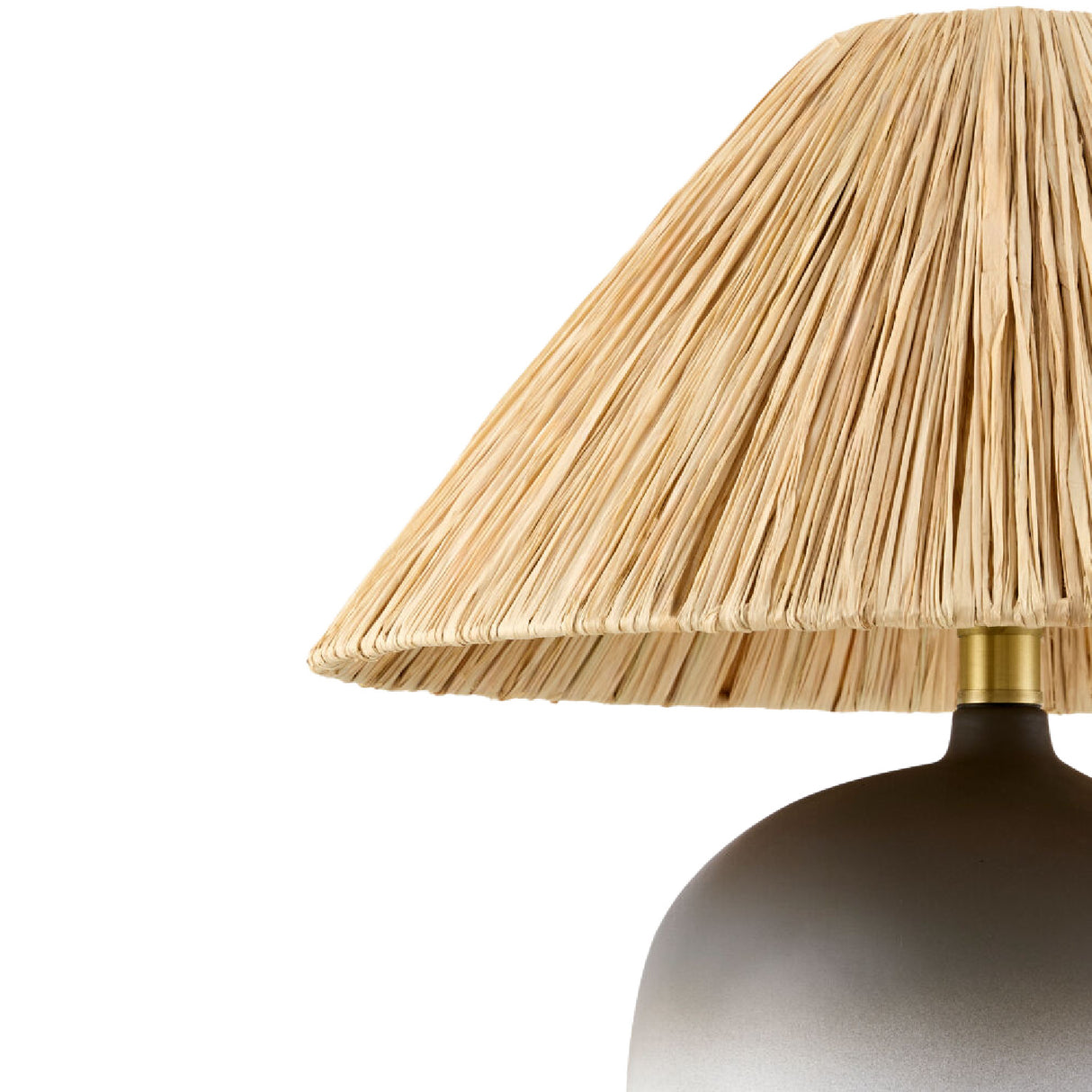 Modern European furniture - Seagrass Fibers Accent Table Lamp - www.oroa.com