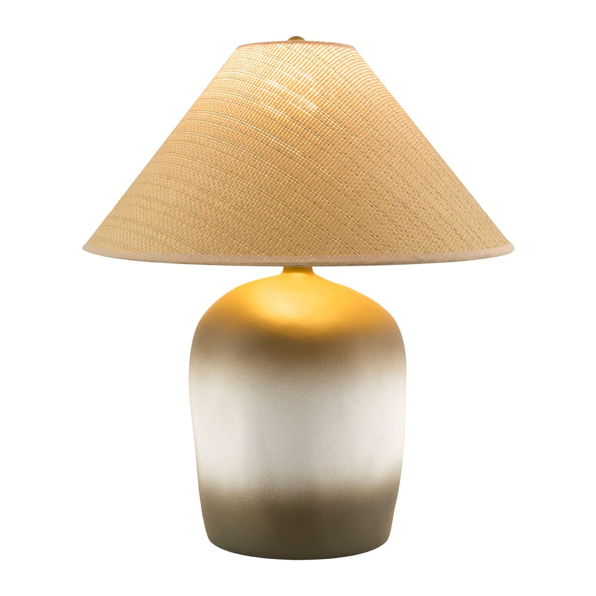 Modern European furniture - Empire Seagrass Accent Table Lamp - www.oroa.com