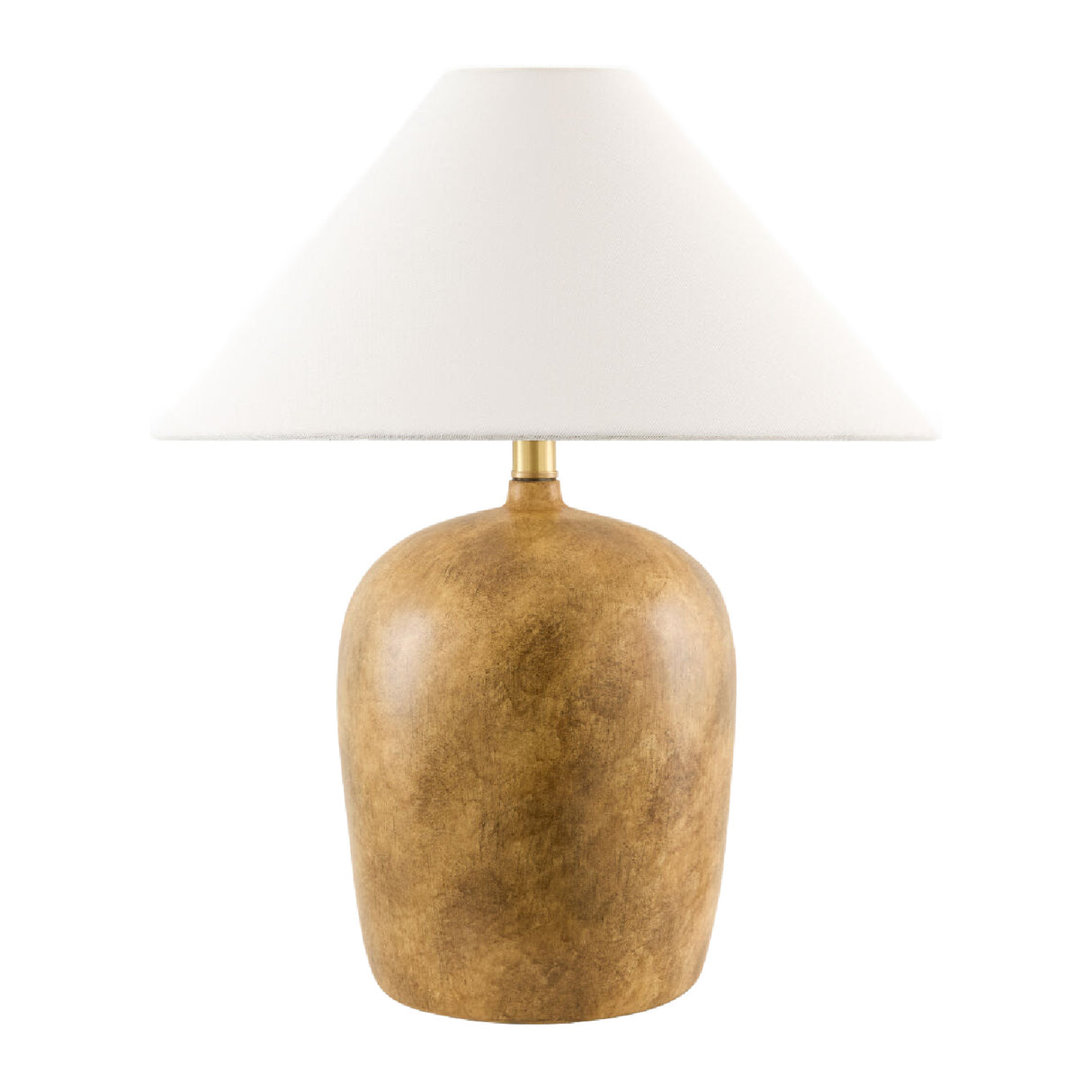 Modern European furniture - White Linen Empire Table Lamp - www.oroa.com