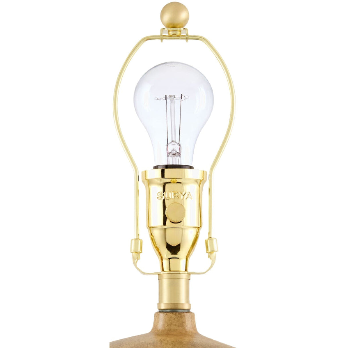 Modern European furniture - White Linen Empire Table Lamp - www.oroa.com