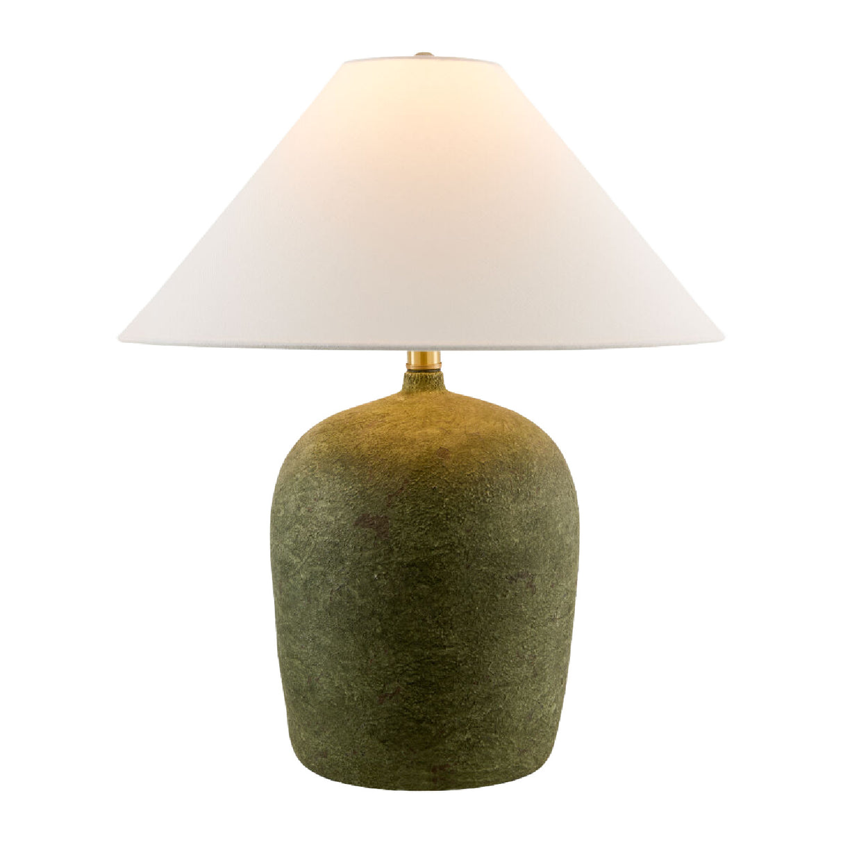 Modern European furniture - White Linen Empire Table Lamp - www.oroa.com
