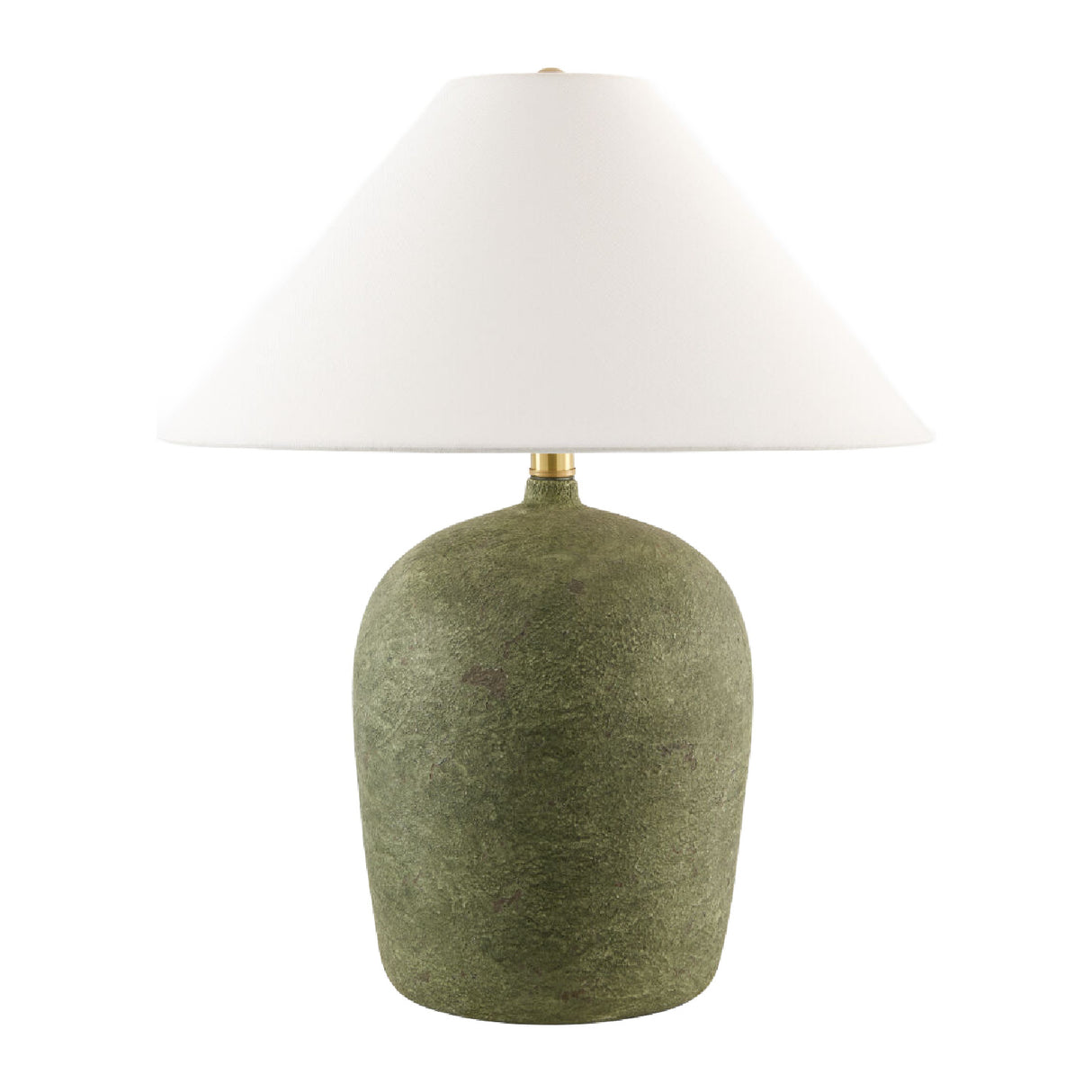 Modern European furniture - White Linen Empire Table Lamp - www.oroa.com