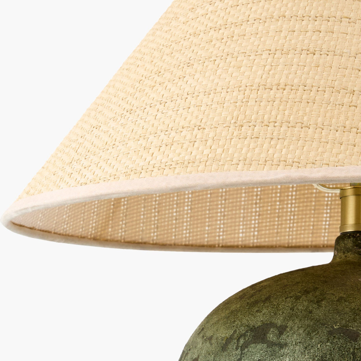 Modern European furniture - Empire Seagrass Accent Table Lamp - www.oroa.com