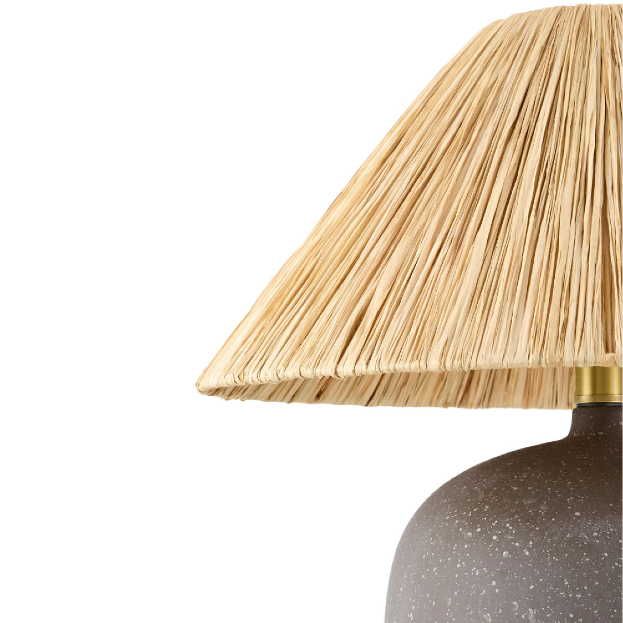 Modern European furniture - Seagrass Fibers Accent Table Lamp - www.oroa.com
