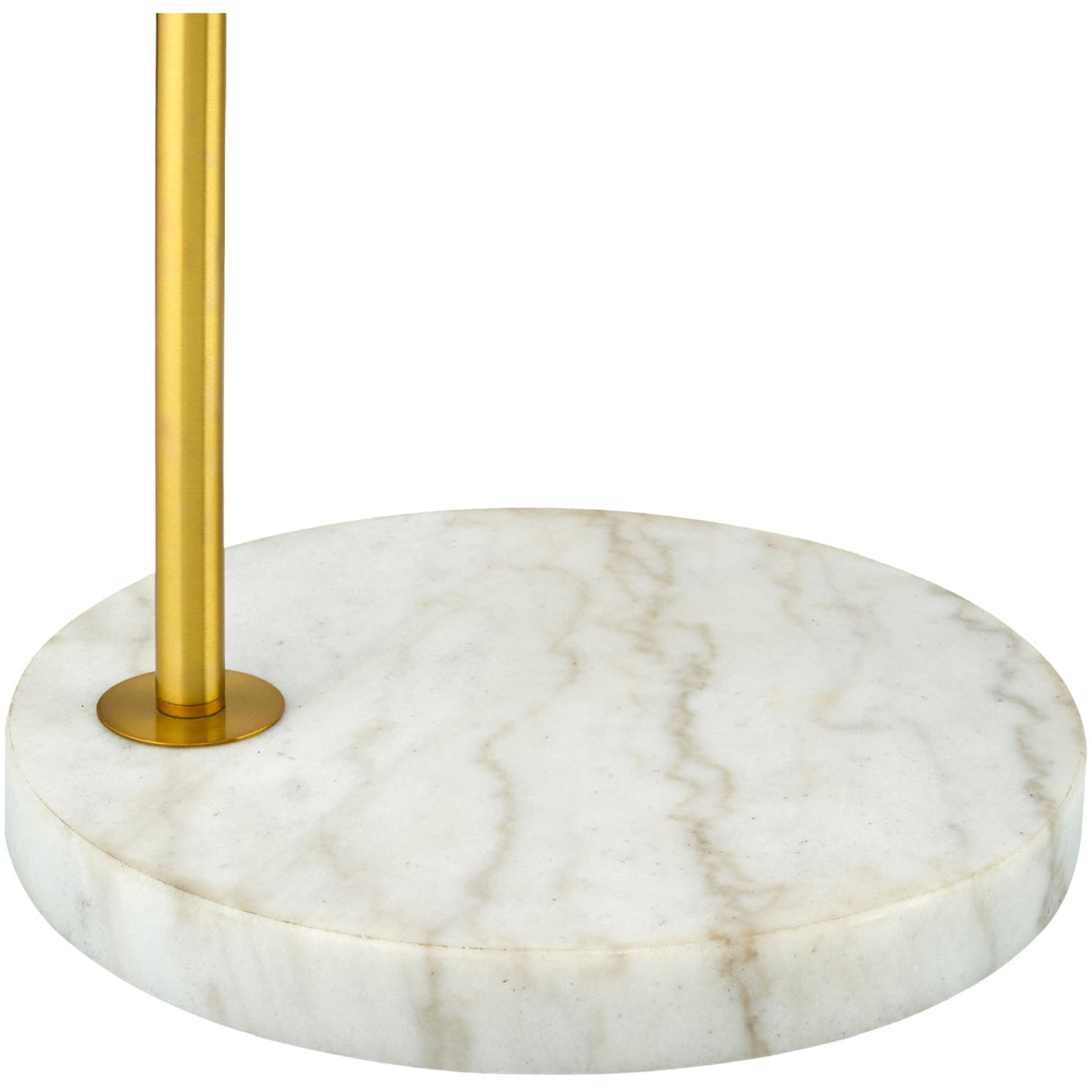 Modern European furniture - White Fluted Linen Floor Lamp - www.oroa.com