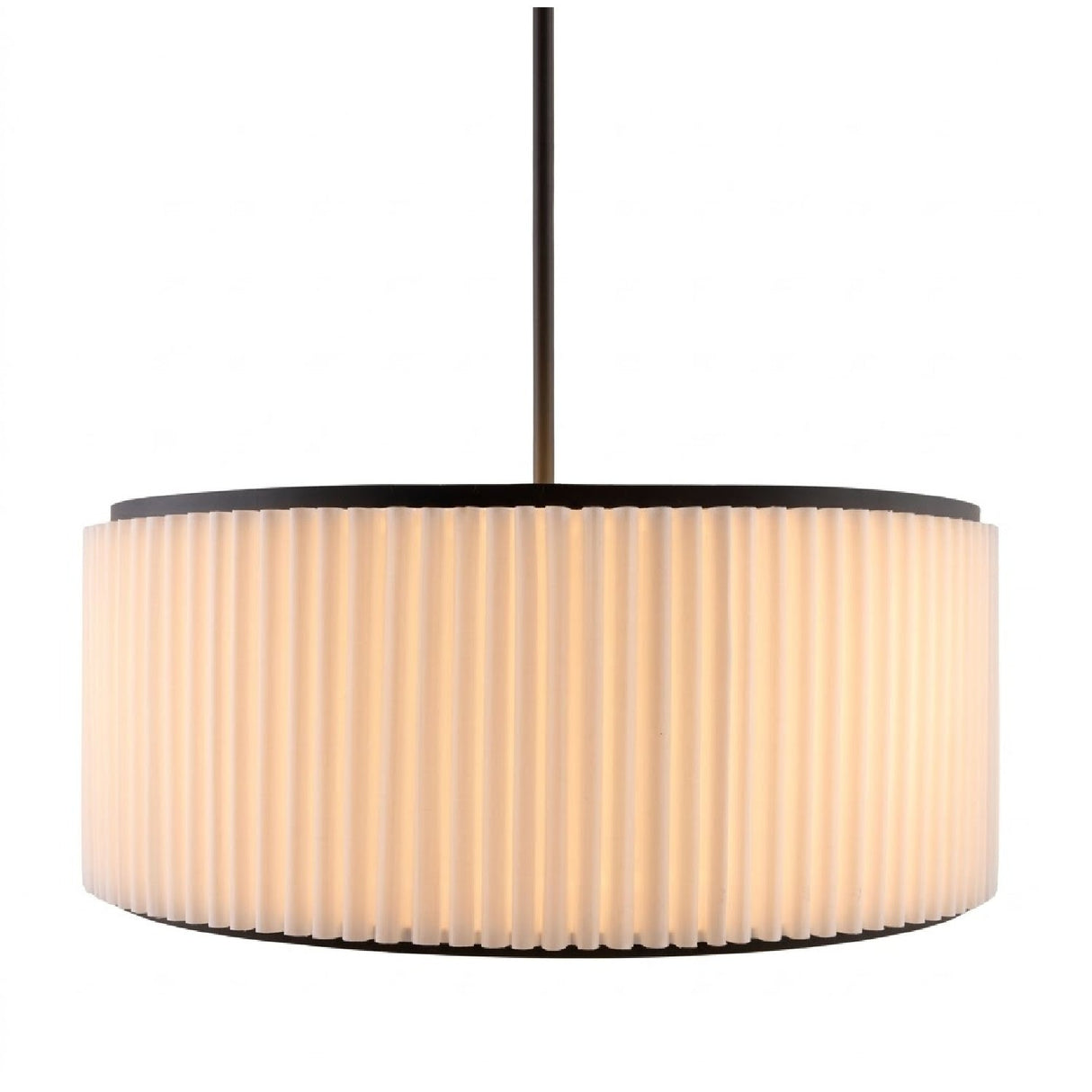 Modern European furniture - White Fluted 2-Light Chandelier - www.oroa.com