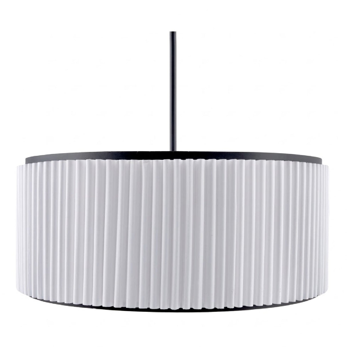 Modern European furniture - White Fluted 2-Light Chandelier - www.oroa.com