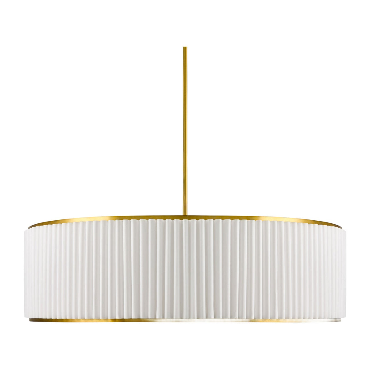Modern European furniture - White Fluted 2-Light Chandelier - www.oroa.com