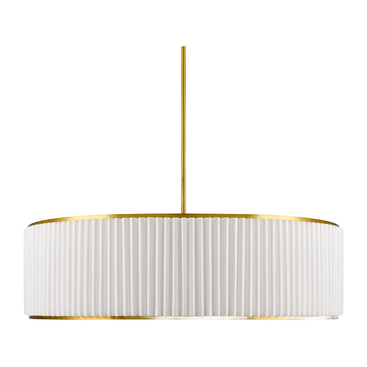 Modern European furniture - White Fluted 2-Light Chandelier - www.oroa.com