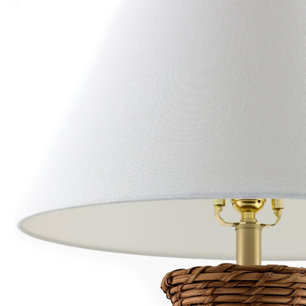 Painted Rattan Accent Table Lamp – Pubil – alternate view 11