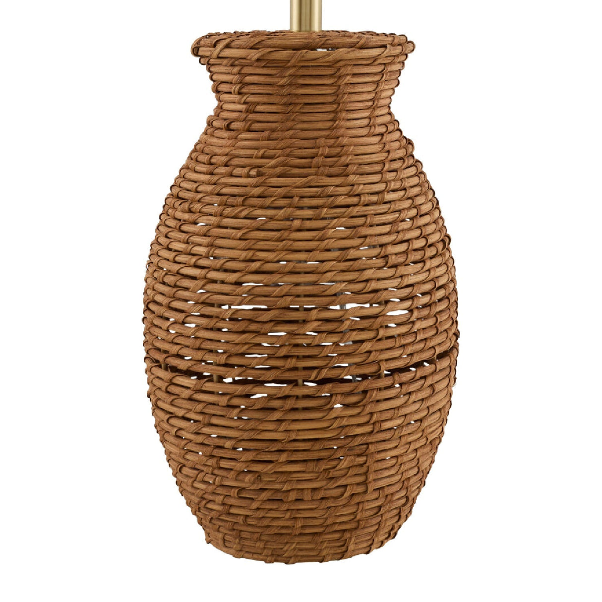 Modern European furniture - Painted Rattan Accent Table Lamp - www.oroa.com