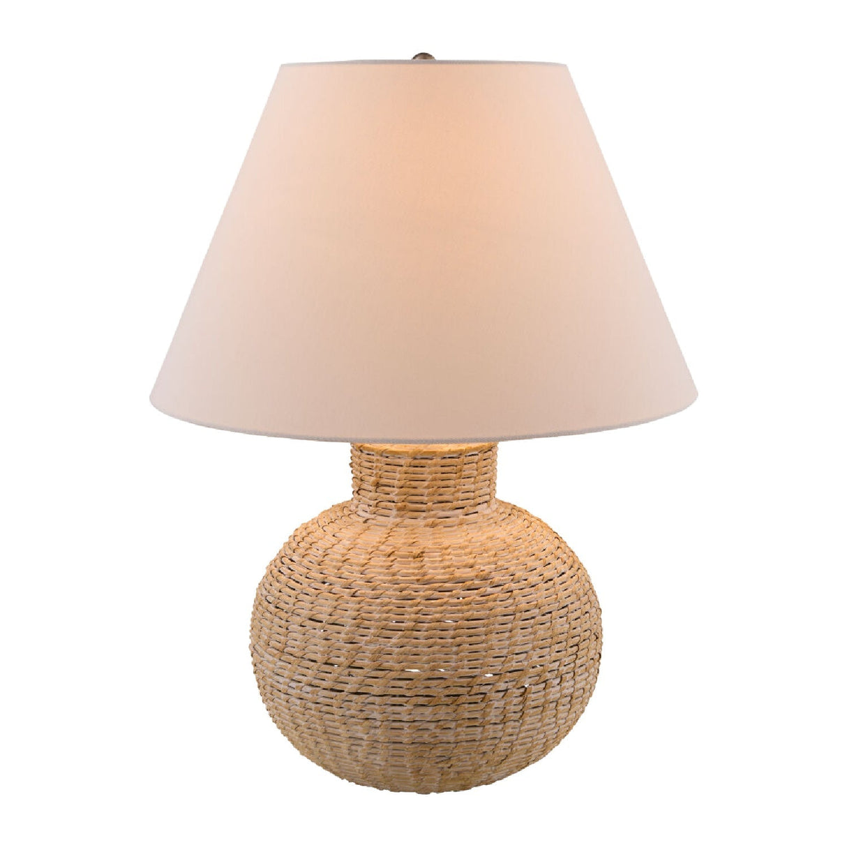 Modern European furniture - White Empire Shade Table Lamp - www.oroa.com