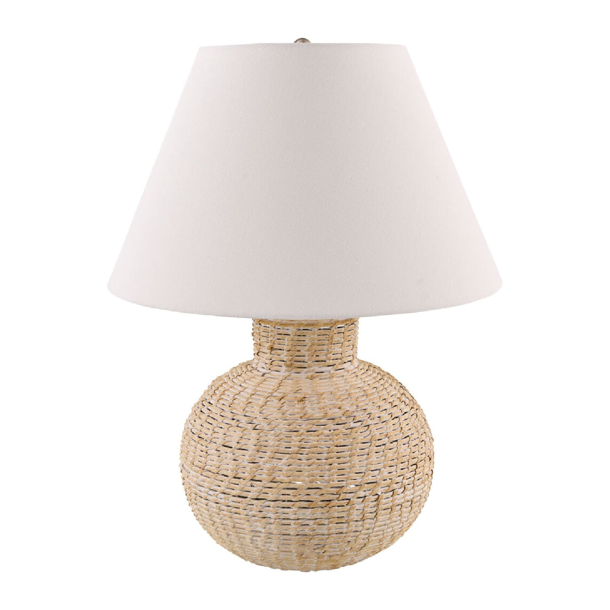 Modern European furniture - White Empire Shade Table Lamp - www.oroa.com