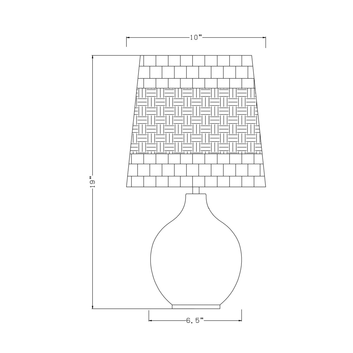 Modern European furniture - Braided Seagrass Ceramic Table Lamps (2) - www.oroa.com