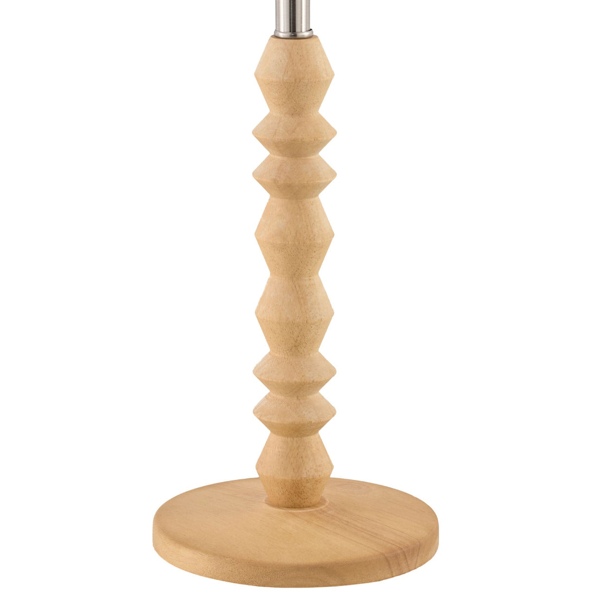 Modern European furniture - Wood Veneer Linen Table Lamp - www.oroa.com