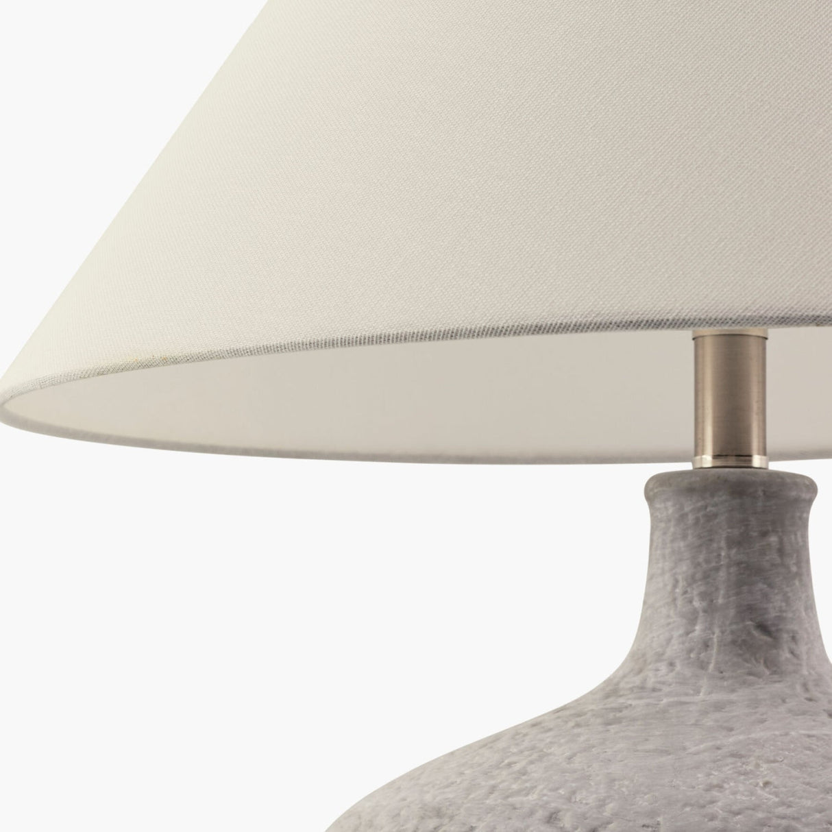 Modern European furniture - Textured Ceramic Accent Table Lamp - www.oroa.com