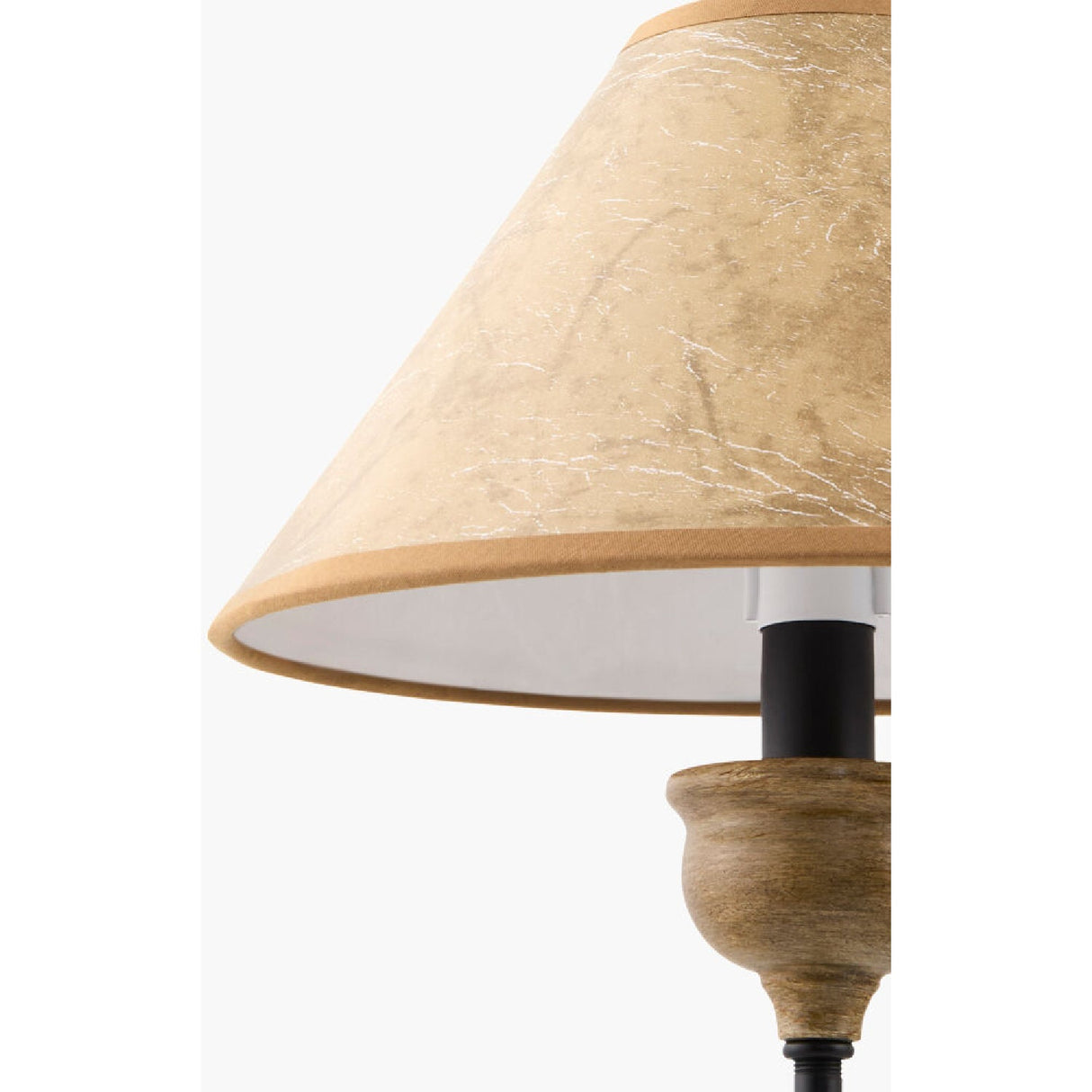 Modern European furniture - White Leather 6-Light Chandelier - www.oroa.com